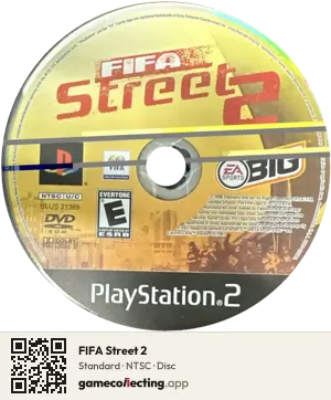 FIFA Street 2 PlayStation 2, NTSC disc