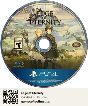Edge of Eternity PlayStation 4, NTSC disc