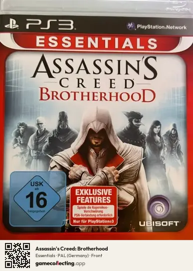Assassin's Creed: Brotherhood PlayStation 3, Germany box front