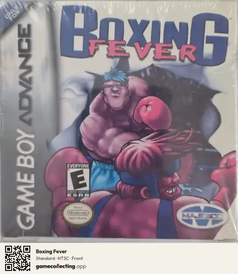 Boxing Fever Game Boy Advance, NTSC box front