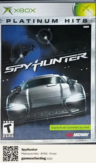 SpyHunter Xbox, NTSC box front