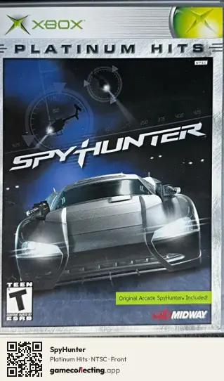 SpyHunter Xbox, NTSC box front