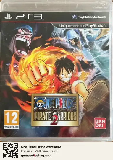 One Piece: Pirate Warriors 2 PlayStation 3, France box front