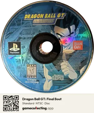 Dragon Ball GT: Final Bout PlayStation, NTSC disc