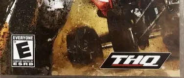 MX vs. ATV Untamed, the ESRB box on its front