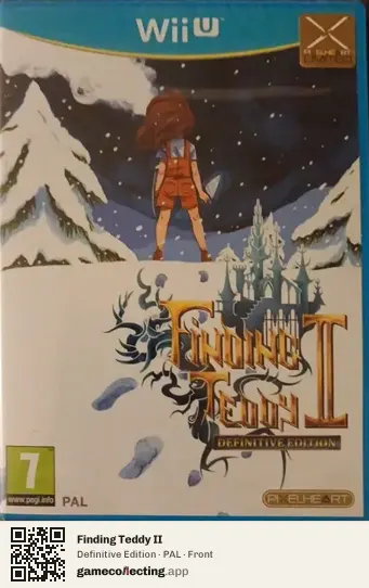 Finding Teddy II Nintendo Wii U, PAL box front