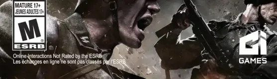 Enemy Front, the ESRB box on its front