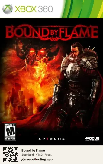 Bound by Flame Xbox 360, NTSC box front