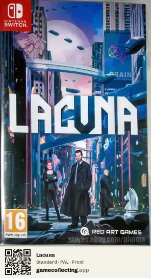 Lacuna Nintendo Switch, PAL box front