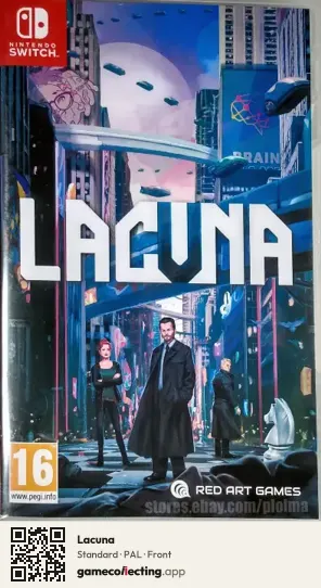 Lacuna Nintendo Switch, PAL box front