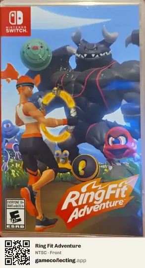 Ring Fit Adventure Nintendo Switch, NTSC box front