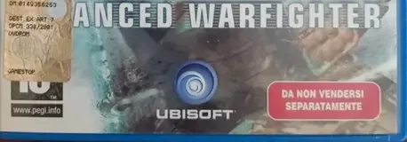 Tom Clancy's Ghost Recon Advanced Warfighter, the PEGI square on its front
