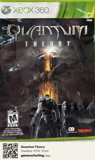 Quantum Theory Xbox 360, NTSC box front