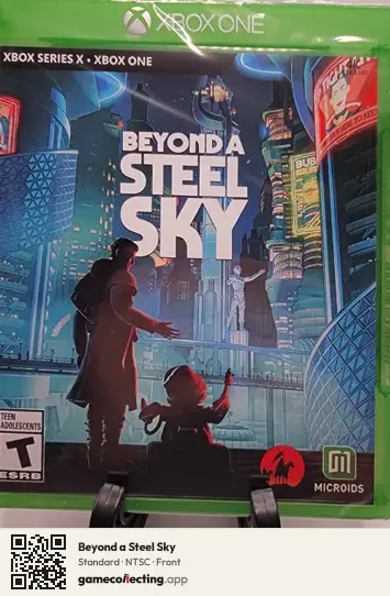 Beyond a Steel Sky Xbox One, NTSC box front