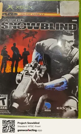 Project: Snowblind Xbox, NTSC box front