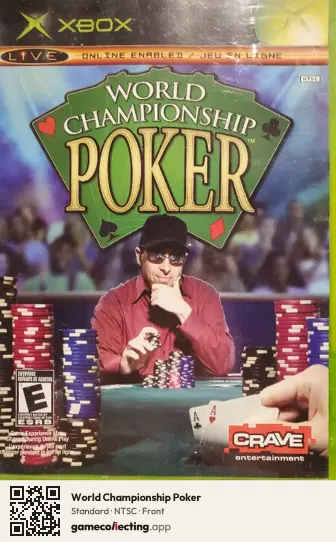 World Championship Poker Xbox, NTSC box front