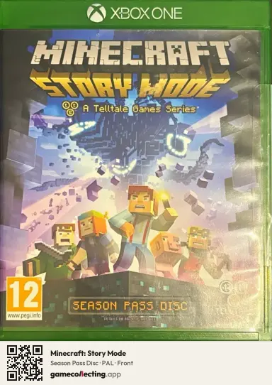 Minecraft: Story Mode Xbox One, PAL box front
