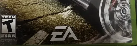 Need for Speed: Most Wanted (2005), the ESRB box on its front