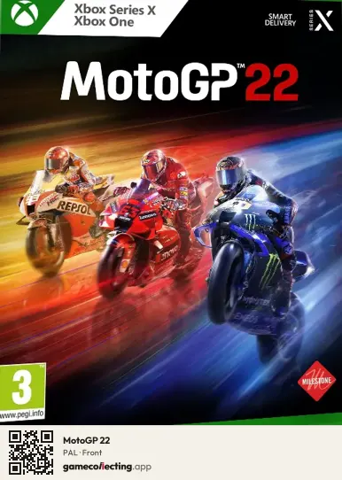 MotoGP 22 Xbox Series X, PAL box front