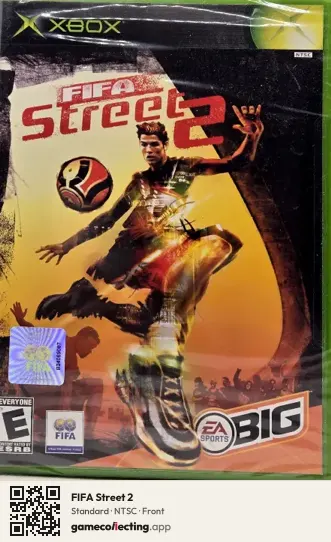 FIFA Street 2 Xbox, NTSC box front