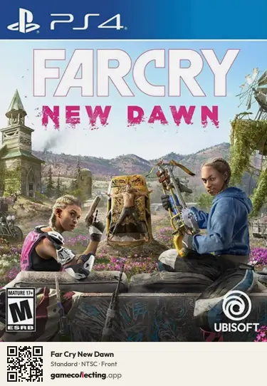 Far Cry New Dawn PlayStation 4, NTSC box front