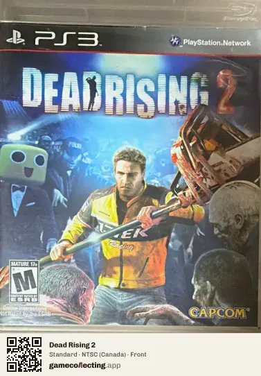Dead Rising 2 PlayStation 3, Canada box front