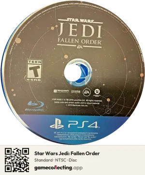Star Wars Jedi: Fallen Order PlayStation 4, NTSC disc