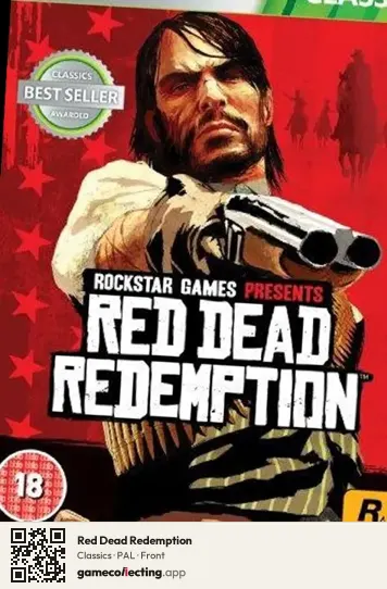 Red Dead Redemption Xbox 360, PAL box front