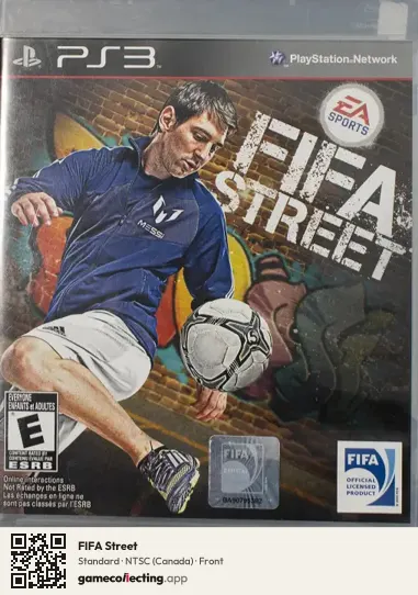FIFA Street PlayStation 3, Canada box front