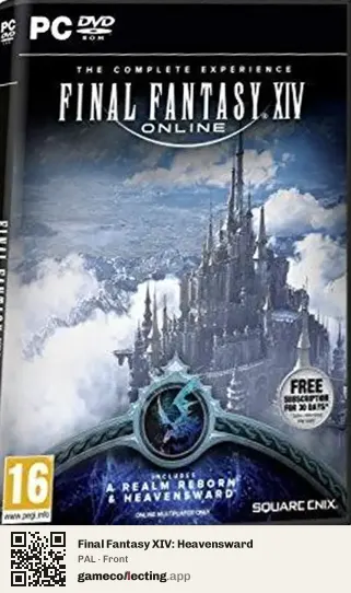 Final Fantasy XIV: Heavensward Computer, PAL box front