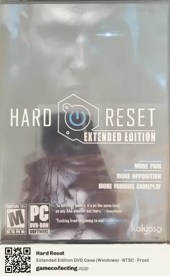Hard Reset Computer, NTSC box front