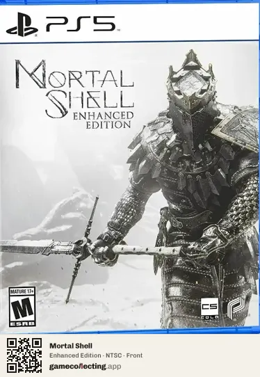 Mortal Shell PlayStation 5, NTSC box front