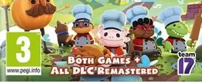 Overcooked! All You Can Eat, the PEGI square on its front