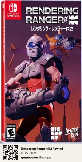 Rendering Ranger: R2 Rewind Nintendo Switch, NTSC box front