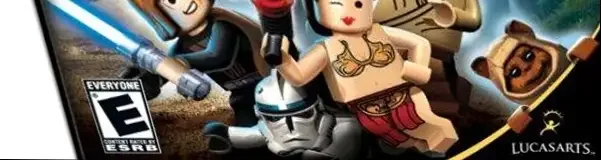 LEGO Star Wars: The Complete Saga, the ESRB box on its front
