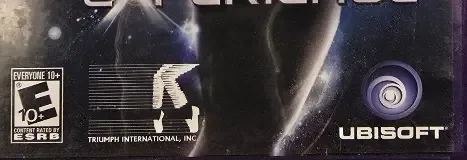 Michael Jackson: The Experience, the ESRB box on its front