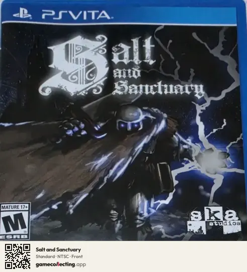 Salt and Sanctuary PlayStation Vita, NTSC box front