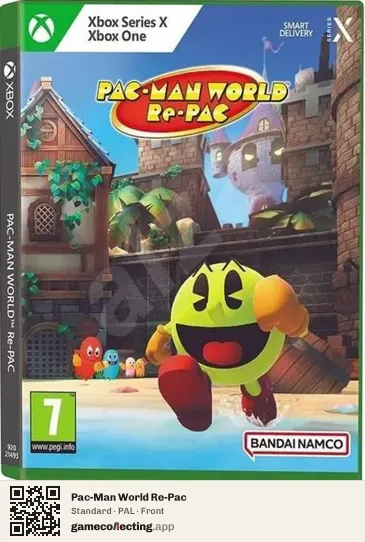 Pac-Man World Re-Pac Xbox Series X, PAL box front