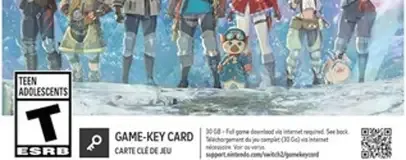 Monster Hunter Stories 3: Twisted Reflection, the ESRB box on its front