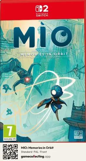 MIO: Memories in Orbit Nintendo Switch 2, PAL box front