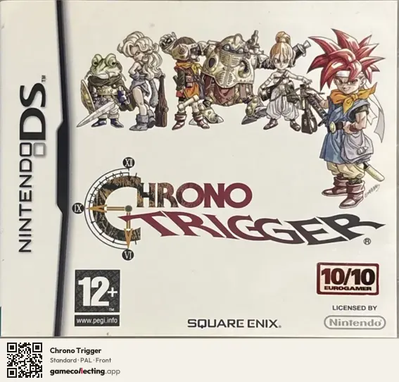 Chrono Trigger Nintendo DS, PAL box front