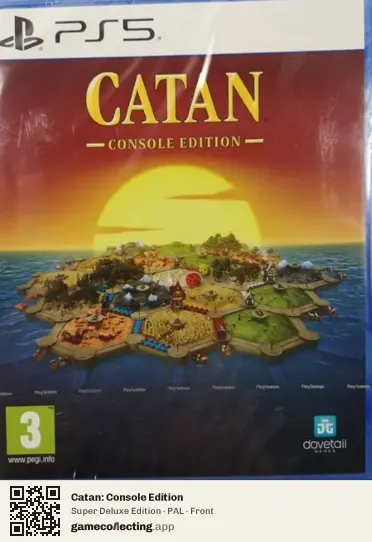 Catan: Console Edition PlayStation 5, PAL box front