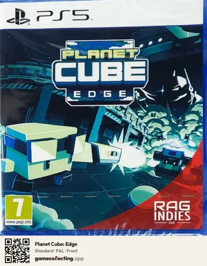 Planet Cube: Edge PlayStation 5, PAL box front