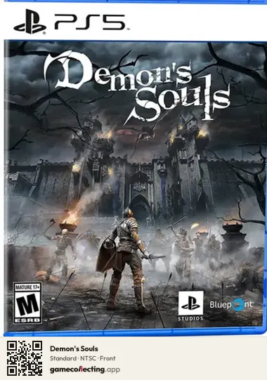 Demon's Souls PlayStation 5, NTSC box front
