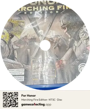 For Honor PlayStation 4, NTSC disc