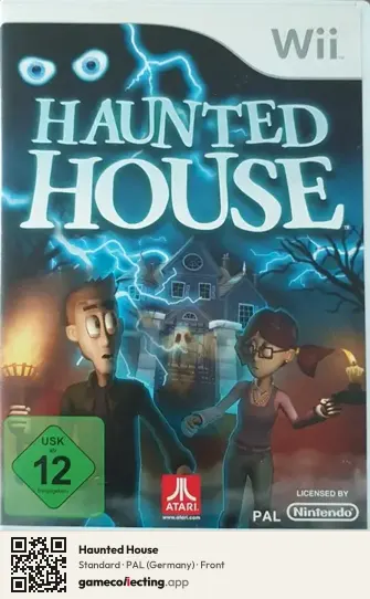 Haunted House Nintendo Wii, Germany box front