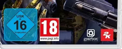 New Tales from the Borderlands, the USK square on its front