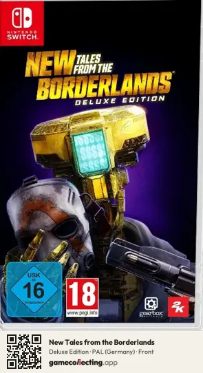 New Tales from the Borderlands Nintendo Switch, Germany box front