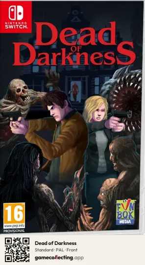 Dead of Darkness Nintendo Switch, PAL box front