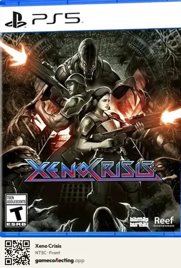 Xeno Crisis PlayStation 5, NTSC box front